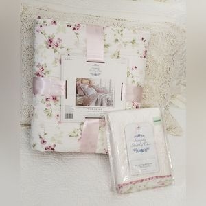 NEW simply shabby chic Rachel Ashwell TWIN Quilt Set